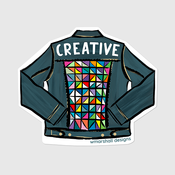 3" Sticker - "Creative"