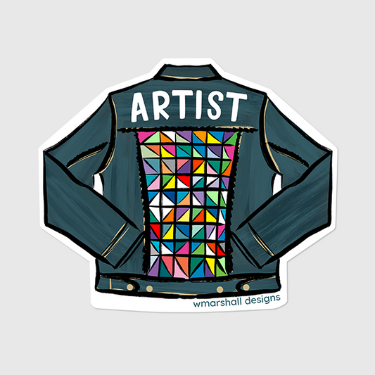 3" Sticker - "Artist"
